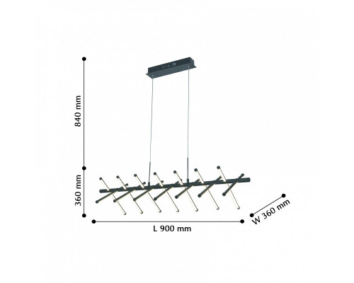 Оформить заказ Подвесная люстра Favourite 2382-14P| VIVID-LIGHT.RU