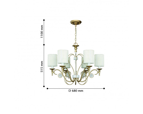 Оформить заказ Подвесная люстра Favourite 2493-6P| VIVID-LIGHT.RU