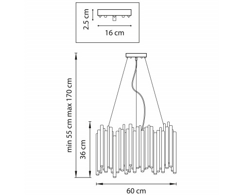 Оформить заказ Подвесная люстра Lightstar 816107| VIVID-LIGHT.RU