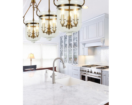 Купить Подвесная люстра Lumina Deco LDP 6116-3 MD| VIVID-LIGHT.RU