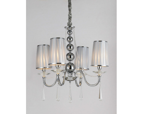 Купить Подвесная люстра Lumina Deco LDP 1200-4 CHR| VIVID-LIGHT.RU