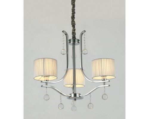 Купить Подвесная люстра Lumina Deco LDP 8443-3 CHR| VIVID-LIGHT.RU