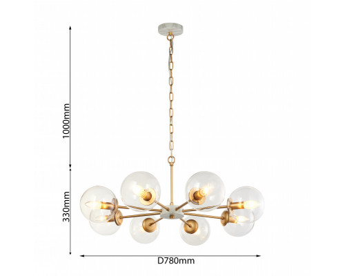 Заказать Подвесная люстра Favourite 2671-8P| VIVID-LIGHT.RU