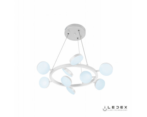 Сделать заказ Подвесная люстра iLedex FS-016-D9 63W WH| VIVID-LIGHT.RU