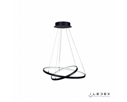 Оформить заказ Подвесная люстра iLedex D098-2 (600x400) BK| VIVID-LIGHT.RU