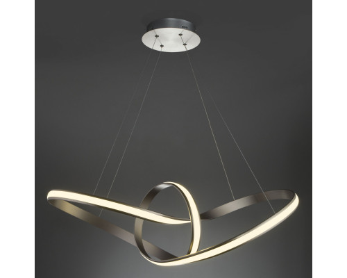 Оформить заказ Подвесная люстра Eurosvet 90174/1 сатин-никель| VIVID-LIGHT.RU