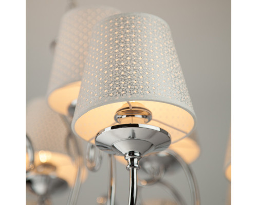 Сделать заказ Подвесная люстра Eurosvet 70068/12 хром| VIVID-LIGHT.RU