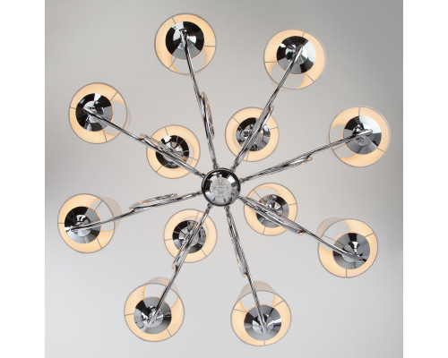 Сделать заказ Подвесная люстра Eurosvet 70068/12 хром| VIVID-LIGHT.RU