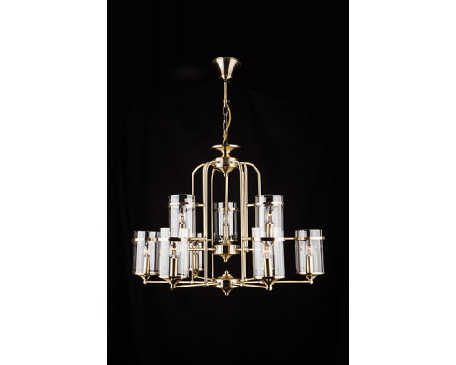 Оформить заказ Подвесная люстра Eurosvet 60040/9 античная бронза| VIVID-LIGHT.RU