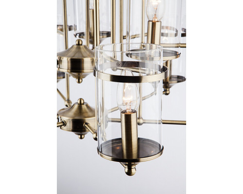 Оформить заказ Подвесная люстра Eurosvet 60040/9 античная бронза| VIVID-LIGHT.RU