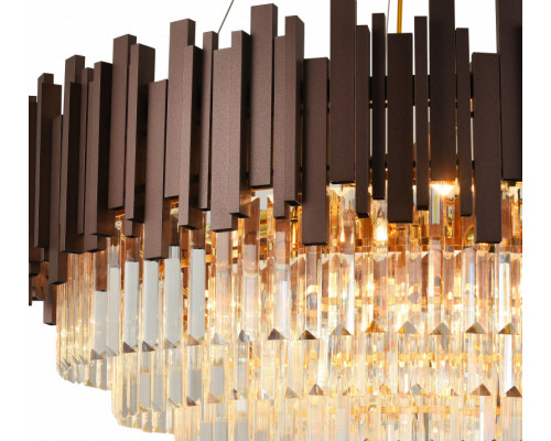 Заказать Подвесная люстра Natali Kovaltseva VERTIGO 81439/12C COBALT| VIVID-LIGHT.RU