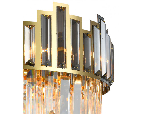 Купить Подвесная люстра Natali Kovaltseva IMPERIUM 76018/10C GOLD PLATED| VIVID-LIGHT.RU