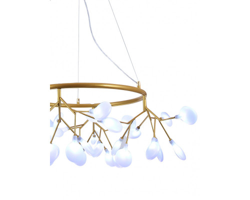 Сделать заказ Подвесная люстра Natali Kovaltseva GRACE 75125/12С GOLD SATIN| VIVID-LIGHT.RU