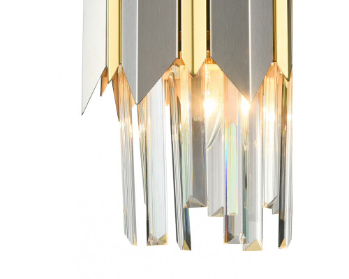 Заказать Подвесная люстра Natali Kovaltseva QUEEN 79006/1W BRASS SILVER| VIVID-LIGHT.RU