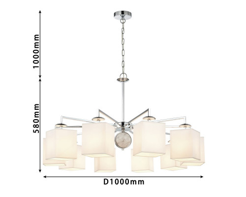 Оформить заказ Подвесная люстра Favourite 2821-10P| VIVID-LIGHT.RU