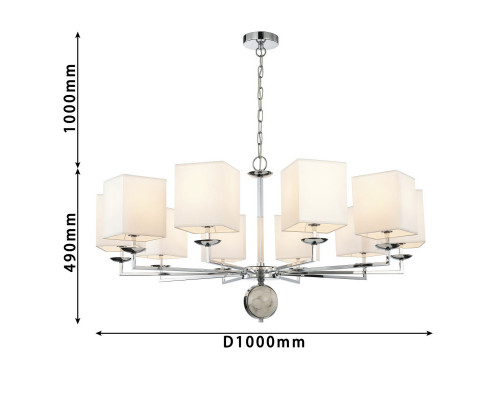 Оформить заказ Подвесная люстра Favourite 2821-10P| VIVID-LIGHT.RU