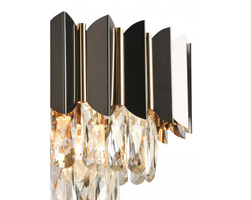 Сделать заказ Подвесная люстра Natali Kovaltseva DARIAN II 81448/5C GOLD BLACK| VIVID-LIGHT.RU