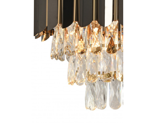 Сделать заказ Подвесная люстра Natali Kovaltseva DARIAN II 81448/5C GOLD BLACK| VIVID-LIGHT.RU