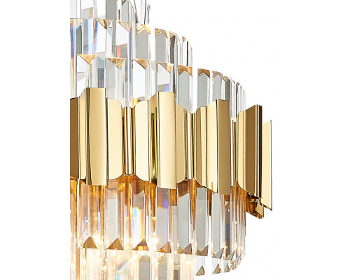 Сделать заказ Подвесная люстра Natali Kovaltseva RUBY 81442/8C GOLD| VIVID-LIGHT.RU