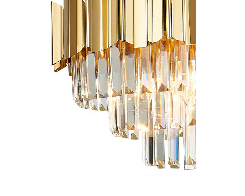 Сделать заказ Подвесная люстра Natali Kovaltseva RUBY 81442/8C GOLD| VIVID-LIGHT.RU