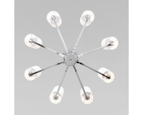 Заказать Подвесная люстра Eurosvet 60128/8 хром| VIVID-LIGHT.RU