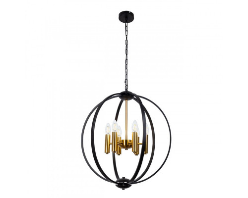 Сделать заказ Подвесная люстра ARTE Lamp A7013SP-6BK| VIVID-LIGHT.RU