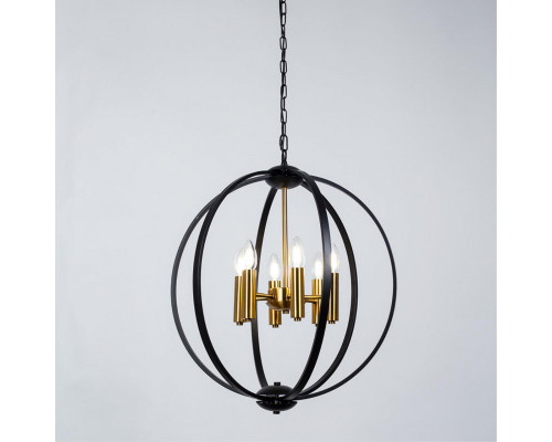 Сделать заказ Подвесная люстра ARTE Lamp A7013SP-6BK| VIVID-LIGHT.RU