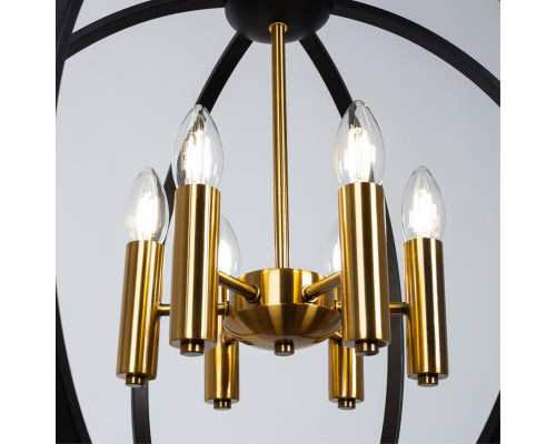 Сделать заказ Подвесная люстра ARTE Lamp A7013SP-6BK| VIVID-LIGHT.RU