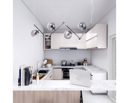 Оформить заказ Подвесная люстра DeMarkt 605015904| VIVID-LIGHT.RU