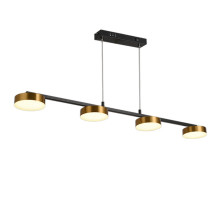 Подвесная люстра Natali Kovaltseva LED LAMPS 81101/4C GOLD BLACK