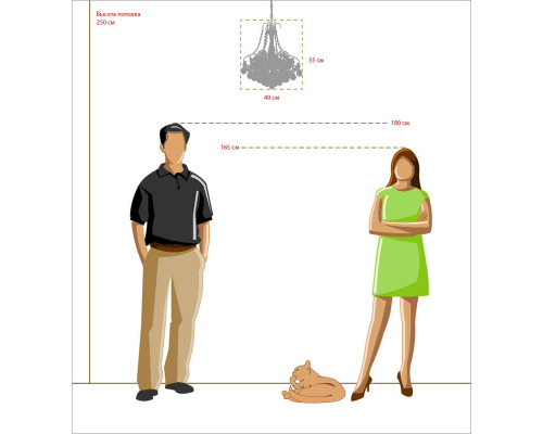 Сделать заказ Подвесная люстра 232017306 MW-Light| VIVID-LIGHT.RU