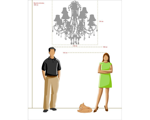 Заказать Подвесная люстра Chiaro 355010612| VIVID-LIGHT.RU