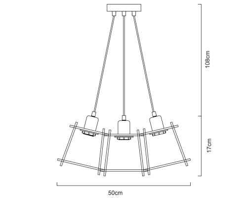 Купить Подвесная люстра ARTE Lamp A9469SP-5BK| VIVID-LIGHT.RU