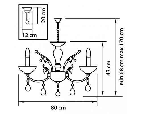 Купить Подвесная люстра Lightstar 717082| VIVID-LIGHT.RU