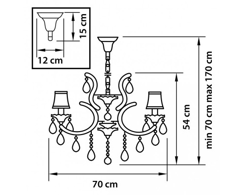 Заказать Подвесная люстра Lightstar 726081| VIVID-LIGHT.RU