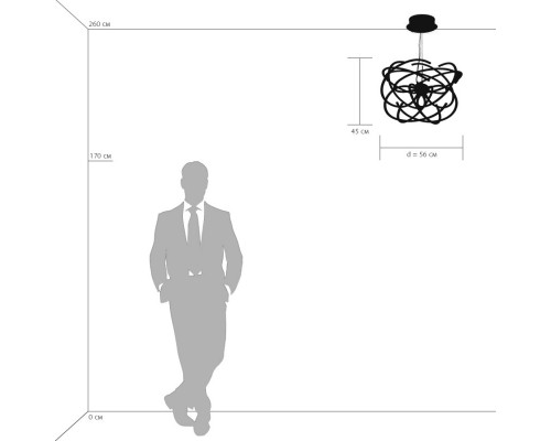 Заказать Подвесная люстра Lightstar 748122| VIVID-LIGHT.RU
