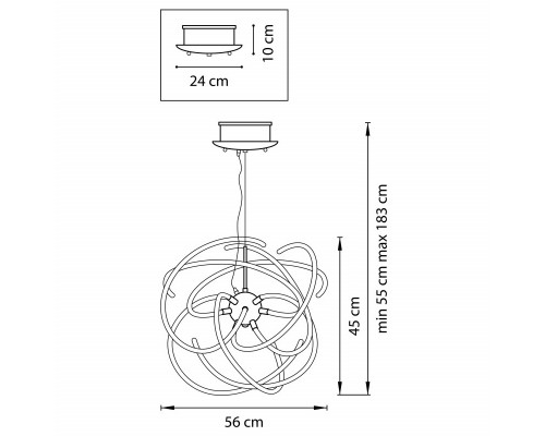 Заказать Подвесная люстра Lightstar 748122| VIVID-LIGHT.RU