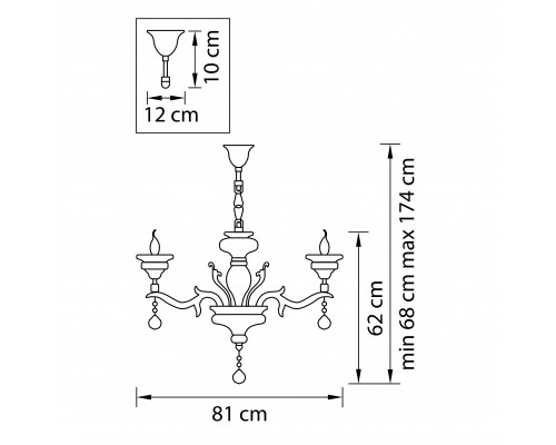 Купить Подвесная люстра Lightstar 695082| VIVID-LIGHT.RU
