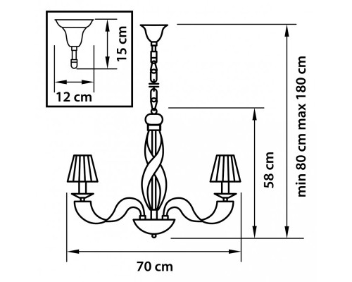 Сделать заказ Подвесная люстра Lightstar 702084| VIVID-LIGHT.RU