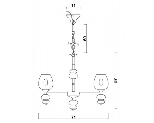Заказать Подвесная люстра Vele Luce VL2103L06| VIVID-LIGHT.RU