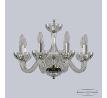 Подвесная люстра Bohemia Ivele Crystal 1310/8/165 Ni Cl/Clear/M-1H