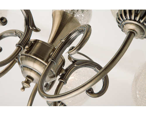 Сделать заказ Подвесная люстра Eurosvet 60046/5 античная бронза| VIVID-LIGHT.RU