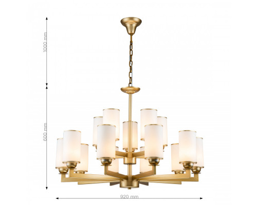 Оформить заказ Подвесная люстра Favourite 2621-15P| VIVID-LIGHT.RU