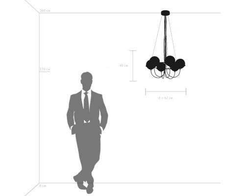 Оформить заказ Подвесная люстра Lightstar 803263| VIVID-LIGHT.RU