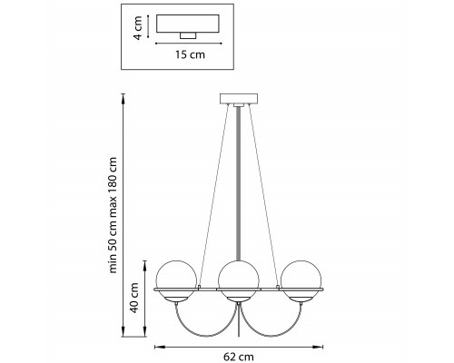 Оформить заказ Подвесная люстра Lightstar 803263| VIVID-LIGHT.RU
