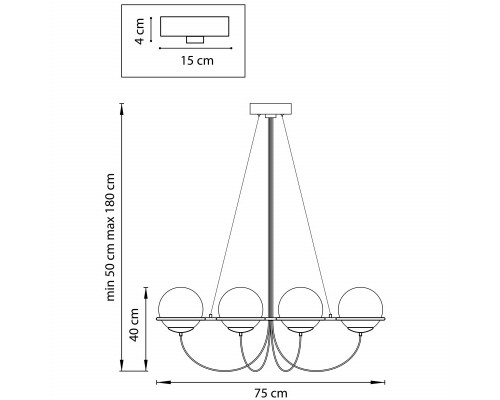 Сделать заказ Подвесная люстра Lightstar 803287| VIVID-LIGHT.RU