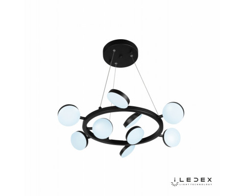 Оформить заказ Подвесная люстра iLedex FS-016-D9 63W BK| VIVID-LIGHT.RU
