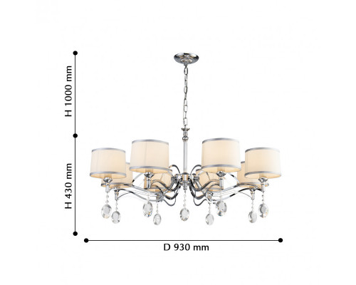 Сделать заказ Подвесная люстра Favourite 2707-8P| VIVID-LIGHT.RU