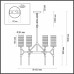 Купить Подвесная люстра Odeon Light 4225/6| VIVID-LIGHT.RU