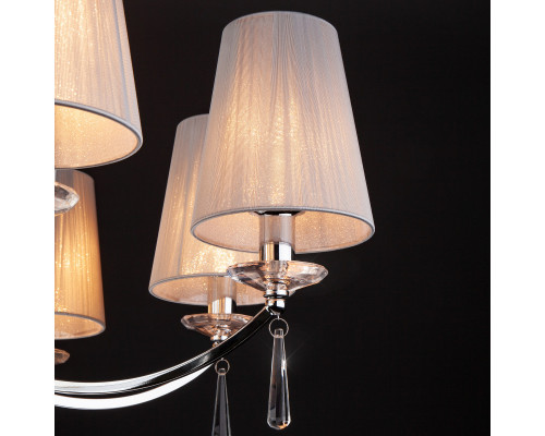 Оформить заказ Подвесная люстра Eurosvet 60079/8 хром| VIVID-LIGHT.RU